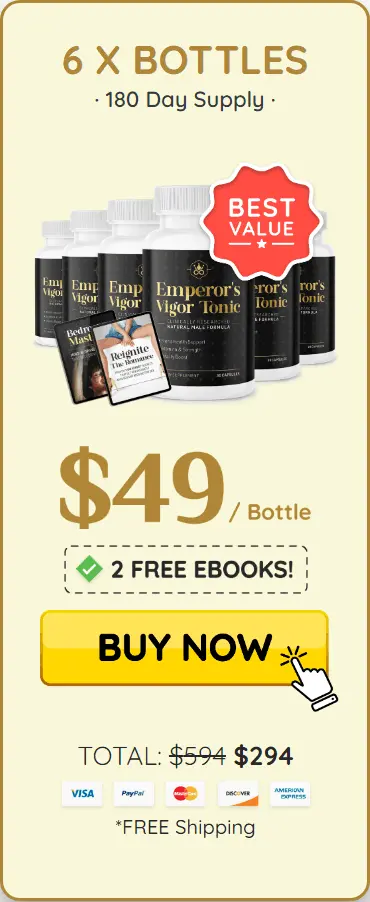 Buy Emperor’s Vigor Tonic 6 Bottles